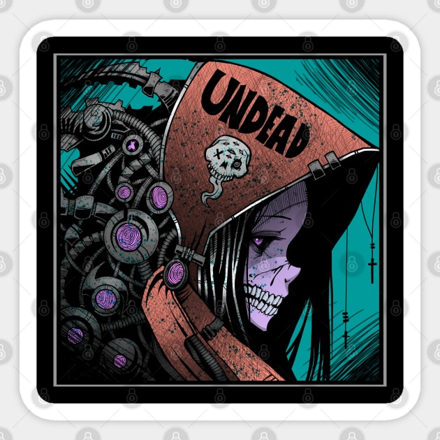 UNDEAD (Color 2) Sticker by Umbral Lunacy